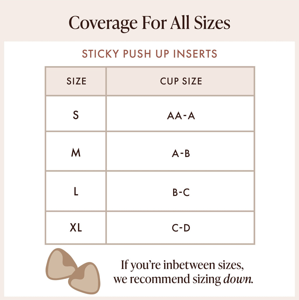 Sticky Push Up Inserts